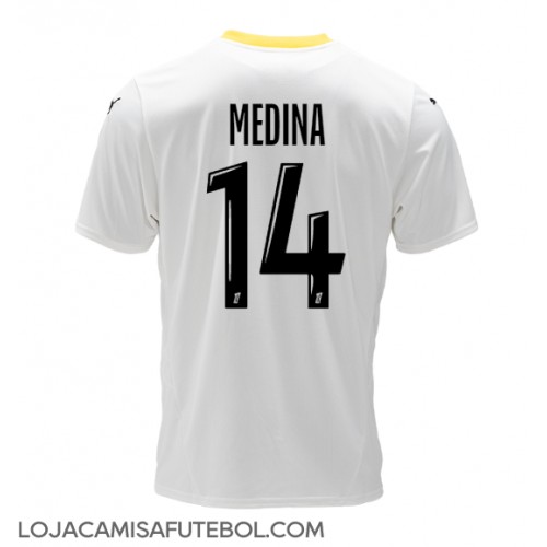 Camisa de Futebol RC Lens Facundo Medina #14 Equipamento Alternativo 2024-25 Manga Curta